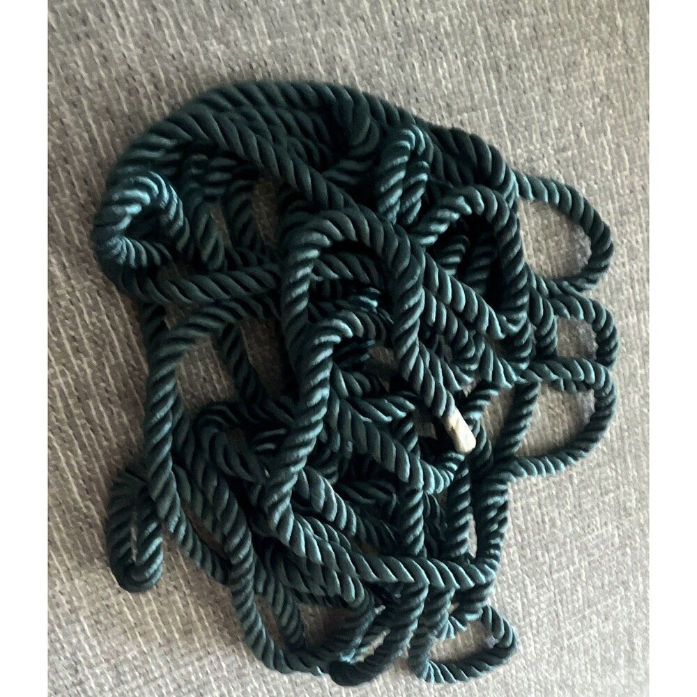 Green Twisted Static Rope Cord Coil Bundle Suitable for Rappelling 330” 9yds +